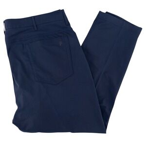 Public Rec Mens 42x30 Navy Blue Stretch Chino Pants 5 Pocket Commuter Golf